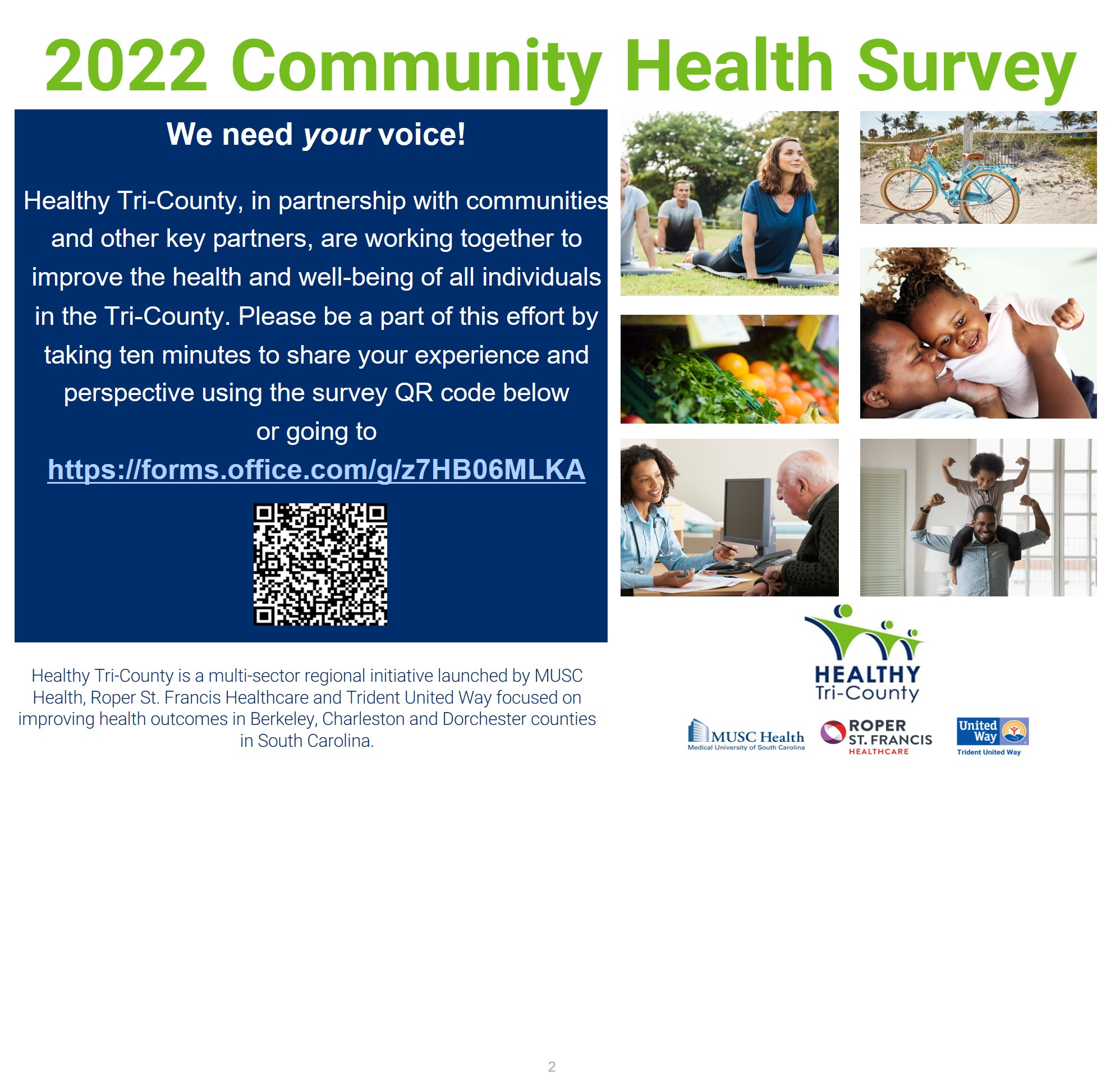 Take Our 2022 Community Health Needs Assessment Survey  