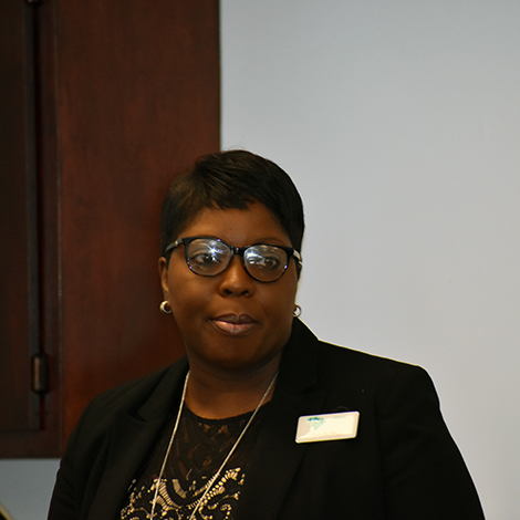 SC Community Loan Fund CEO Michelle Mapp discussed the social determinants of health as it relates to housing. Among these are how the condition substandard housing has physical health impacts and how the location of housing impacts someone's access to goods and services, transportation, etc.
