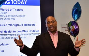 Anton Gunn (MUSC) welcomes and thanks the workgroup members. He encouraged them now it is time to  "Execute and Dominate"