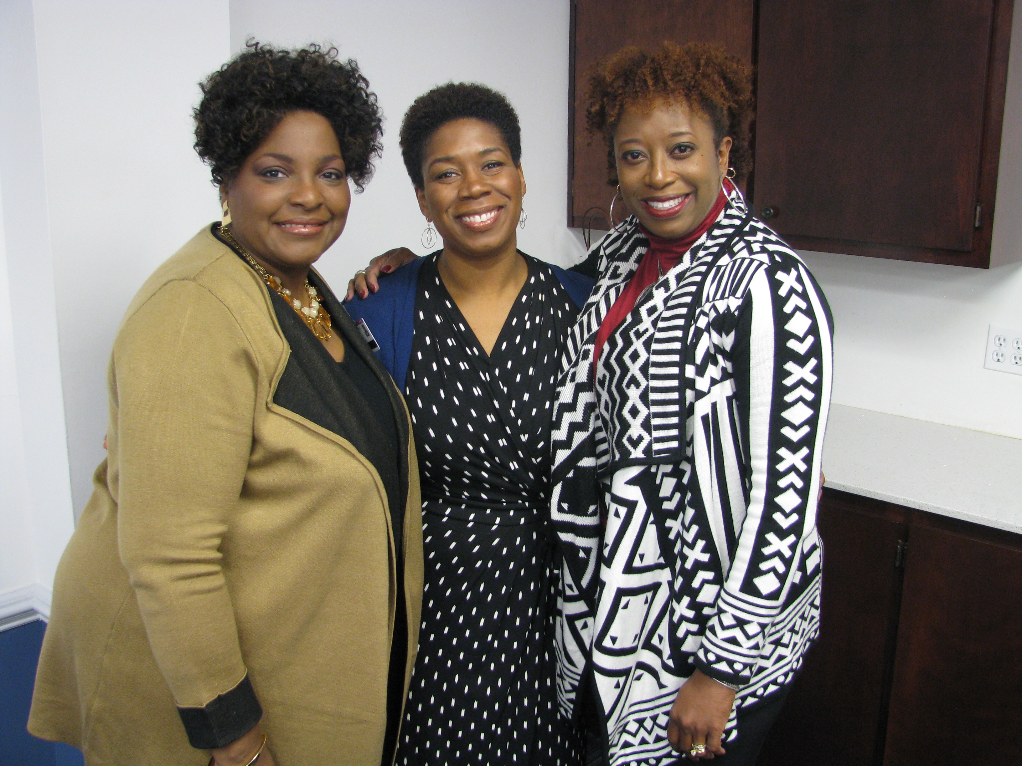 (L to R) Toni Flowers, Kellye McKenzie, Shawn Edwards